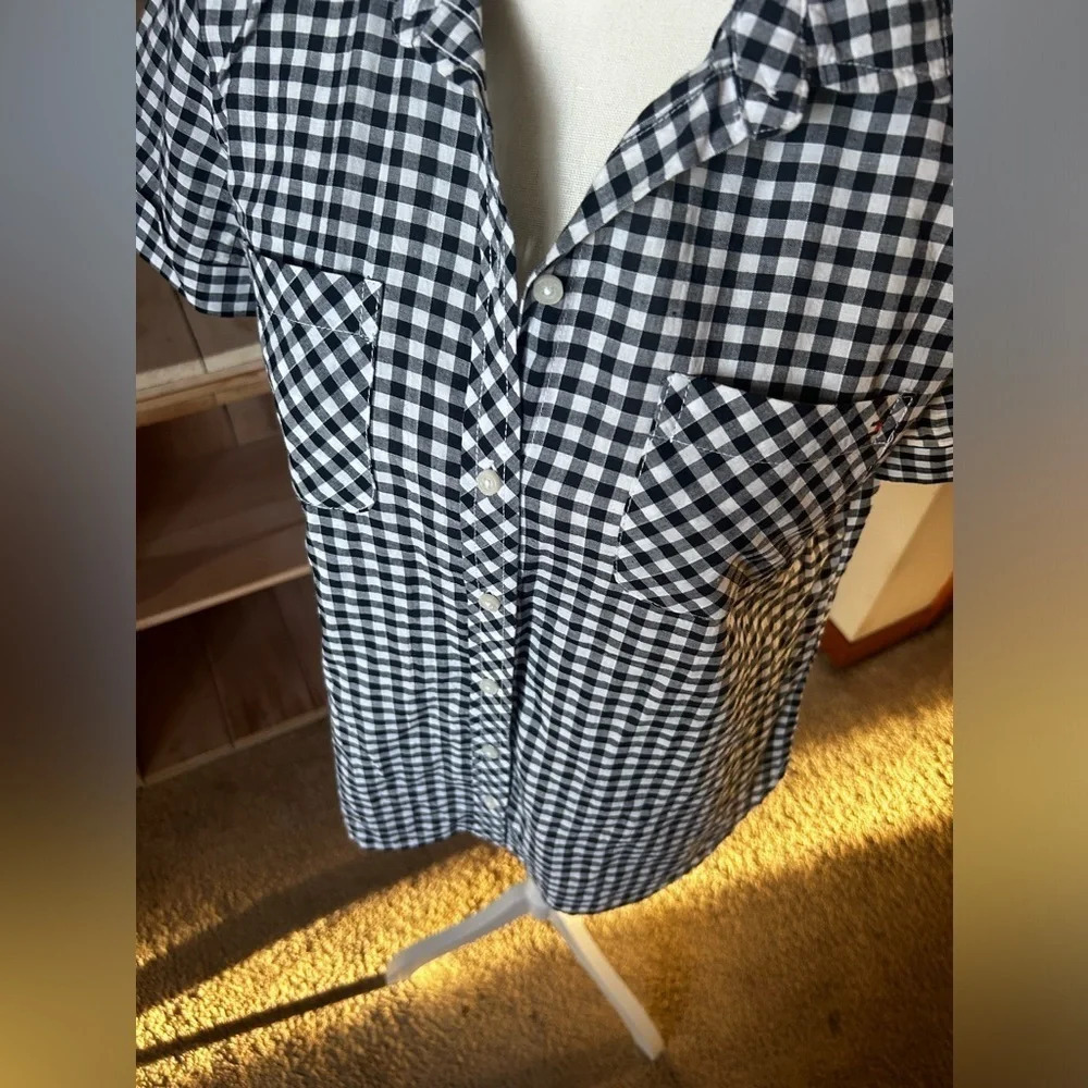 Tommy Hilfiger Gingham Top - Picture 5 of 10